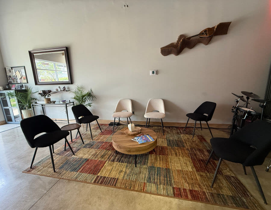 The studio lounge